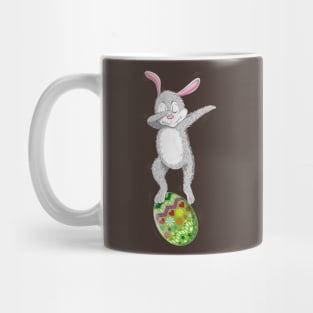 Dabbing Easter Bunny Mug